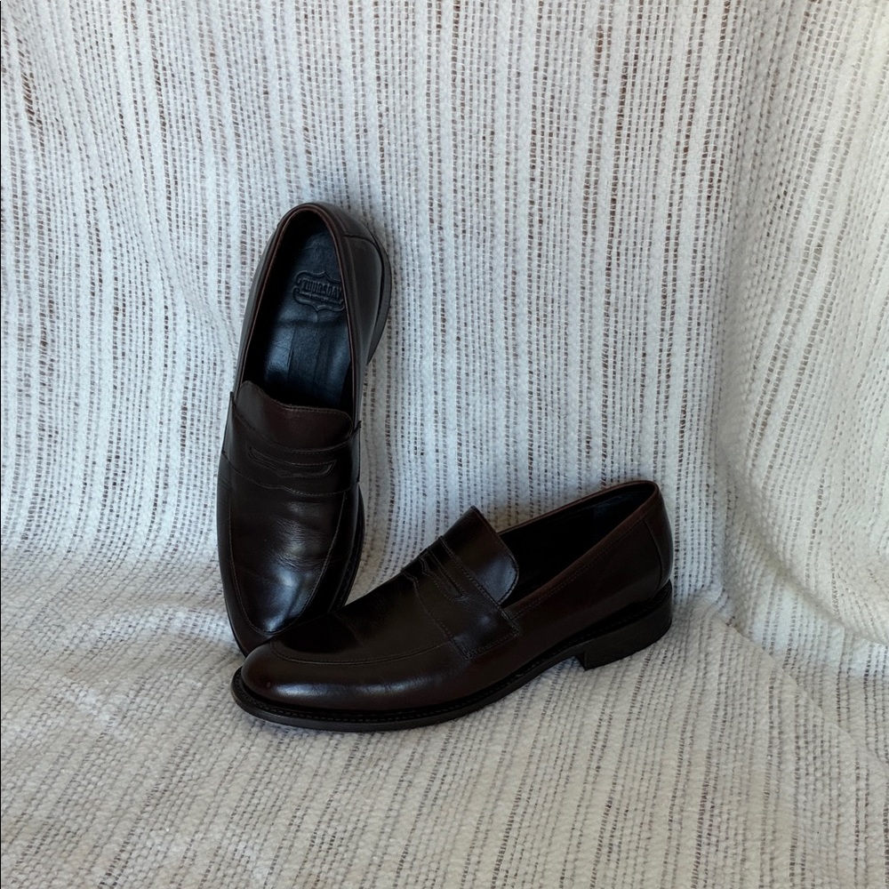 Thursday Boot Company Lincoln Penny Loafer in Mahogany. Men’s 10.